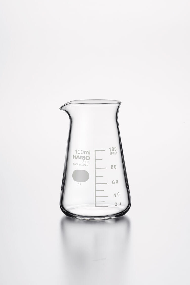 Conical beaker in borosilicate glass