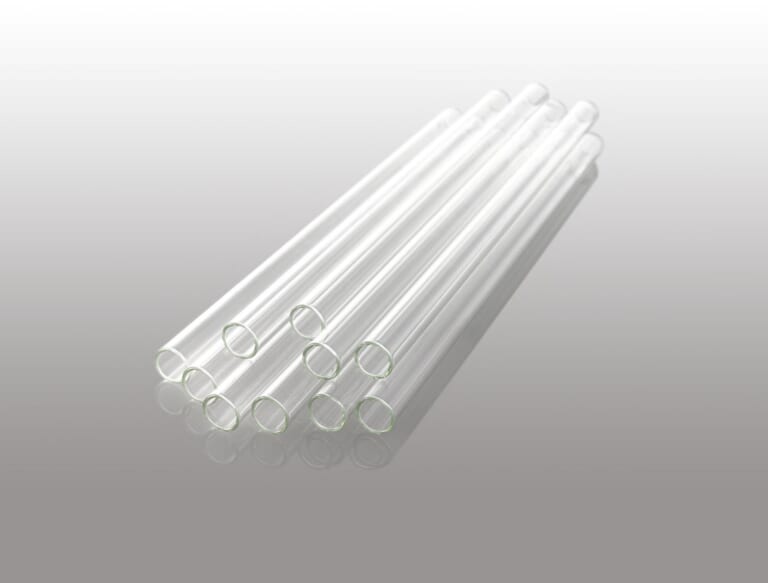 H-32 borosilicate glass tubing supplied as raw material