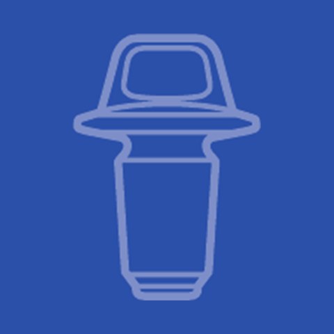 Stopper blank for narrow-mouth bottle