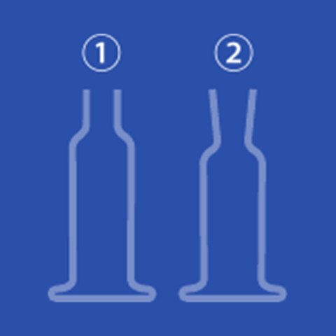 Wash bottle blank outline
